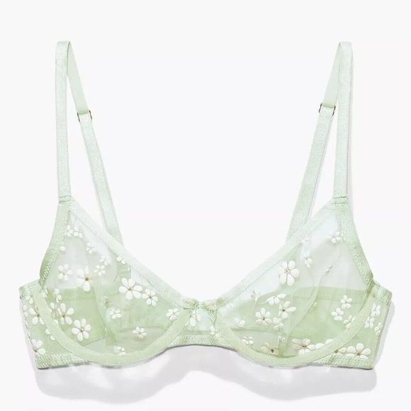 Savage X Fenty Other - 5/$20 Savage X Fenty Floral Sheer Bra 38D